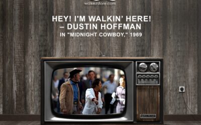 Hey! I’m walkin’ here! – Dustin Hoffman in “Midnight Cowboy,” 1969