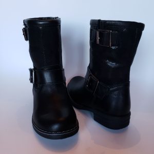 Short Buckle Boots #22-3205-BL/SN